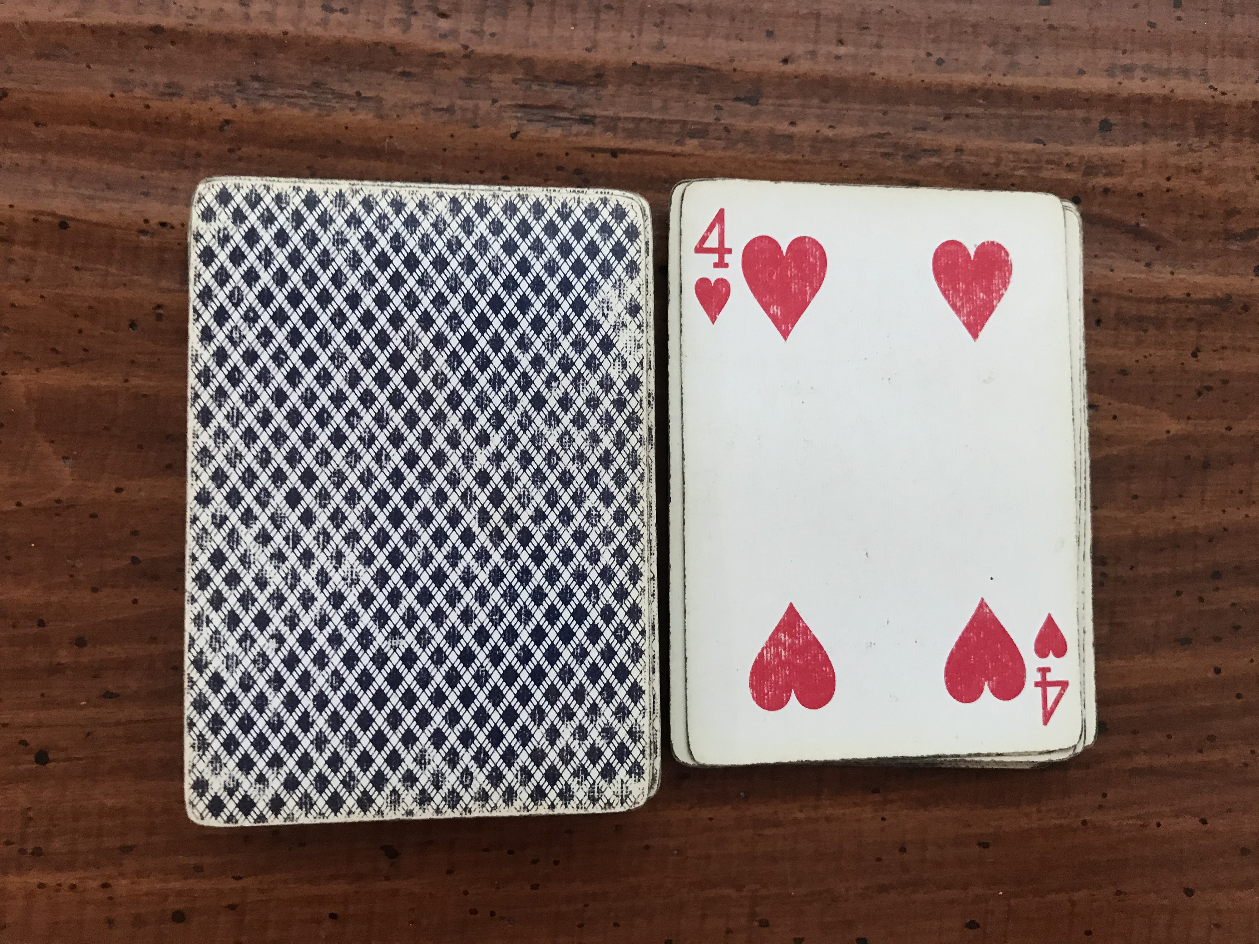 Discard sideways